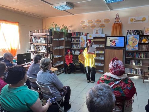 Волшебная Масленица в библиотеке: сказочное представление «В некотором царстве...»