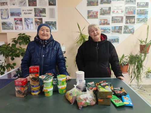 Жители села Подгорный организовали акцию «Мы рядом» в поддержку участников СВО