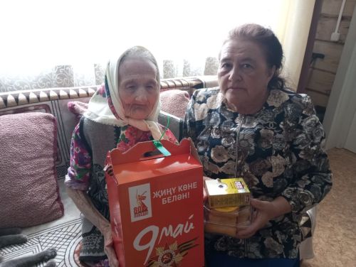 Ветеранов Ютазинского района поздравили с наступающим Днем Победы