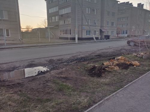 ТСЖ «Удача» и ТОС «Центральный» благоустроили территорию на улице Химиков