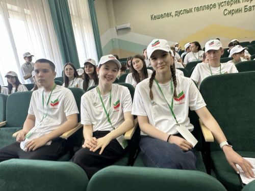 В Уруссу приехали юные волонтеры со всей округи