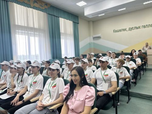 В Уруссу приехали юные волонтеры со всей округи