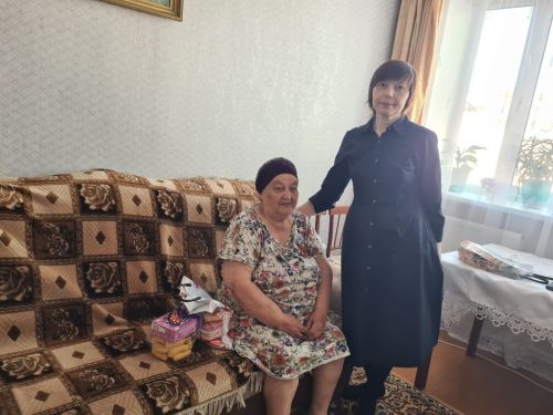 Акция «В гости к ветерану» продолжается