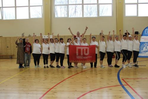 Группа «Мое здоровье» успешно сдала нормы ГТО в спортивном комплексе «Олимп»