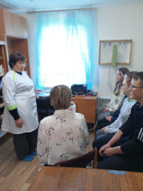 Лекция о донорстве в Каракашлинской школе