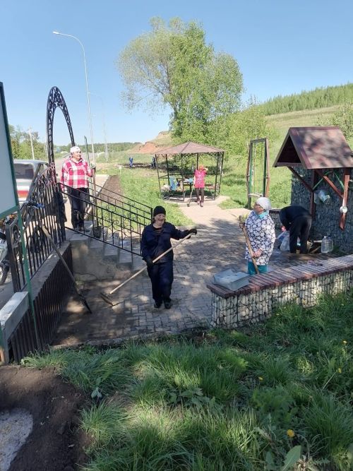 Возрождение родника «Исмагыйль» в селе Старые Уруссу