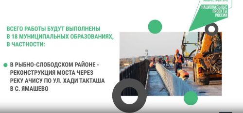 Татарстан обновляет мосты в рамках нацпроекта