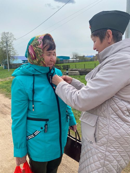 В Старо-Уруссинском СДК прошла акция «Георгиевская ленточка»