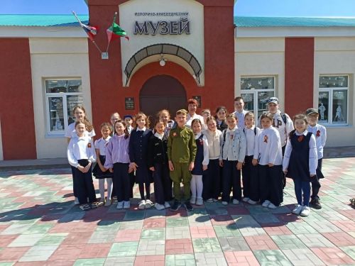 Патриотическое мероприятие для школьников в Историко-краеведческом музее