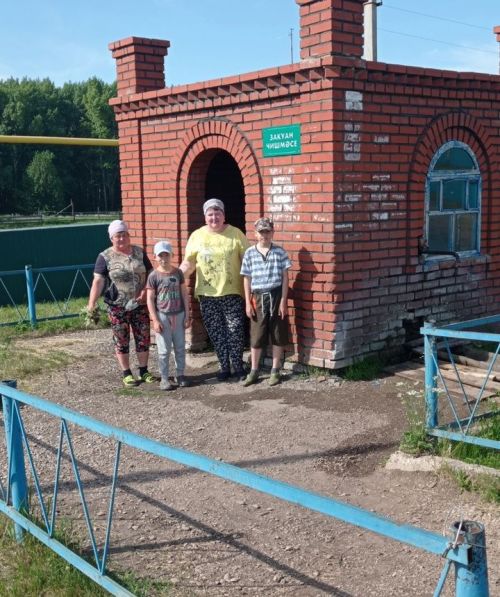 Экологический час в деревне Кряш-Буляк