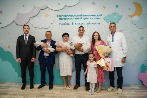 В семье Хабировых из Туймазов – тройное пополнение!