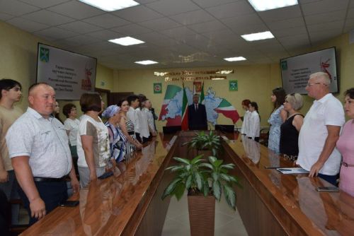 В Ютазинском районе практически все знают текст гимнов России и Татарстана