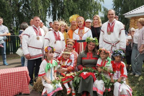 Рустам Минниханов на фестивале Валда шинясь