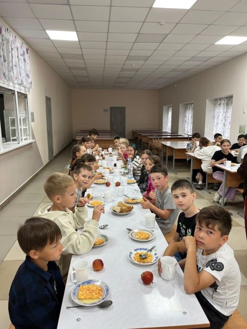 Открытие летних пришкольных лагерей