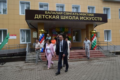 Уруссу: обновленная школа искусств распахнула свои двери