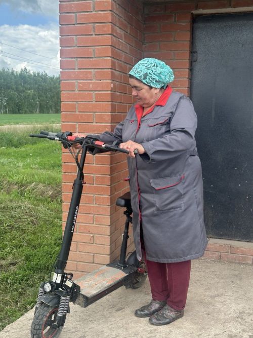 Встреча с Фавзией Баязитовой, заслуженным работником сельского хозяйства и победителем республиканского конкурса
