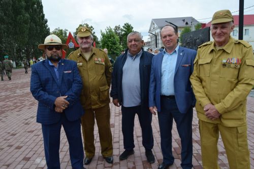 В Уруссу отметили День ветеранов боевых действий