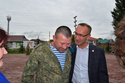 В Уруссу отметили День ветеранов боевых действий