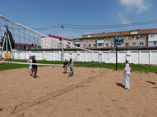 Летняя активность в дворовом лагере