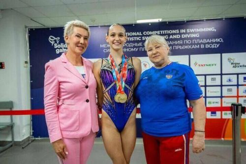 Спортсменка из Татарстана завоевала серебро на Чемпионате мира по синхронному плаванию