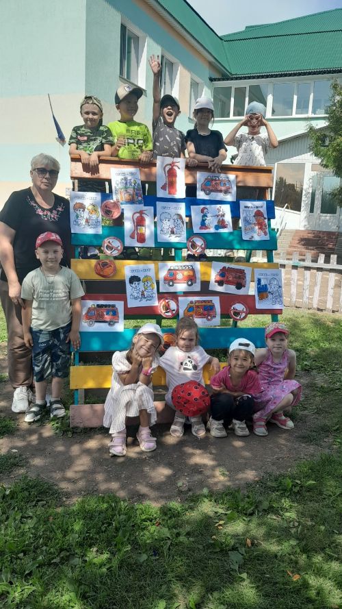 В детском саду Уруссу прошла беседа о пожарной безопасности