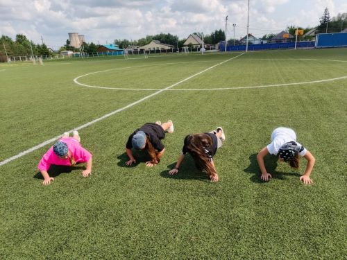В «Дворовом лагере» ребята сдали нормы ГТО! 💪