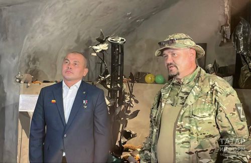 Герой России посетил музей СВО