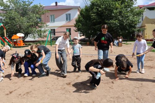 Лето в Татарстане: веселье на площадке