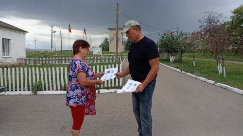 Акция «Дари тепло» прошла в Дым-Тамакском сельском Доме культуры