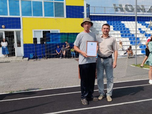 «Энергия» приветствовала физкультурников и спортсменов