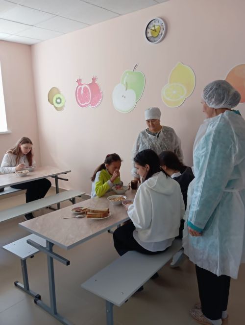 Родительский контроль проверил организацию питания в Каракашлинской школе