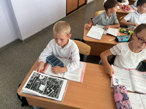 ЮИДовцы Уруссинской школы проверяют знания о безопасных маршрутах