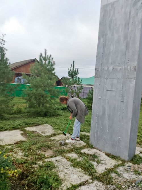 Акция «Чистый обелиск» объединила Байляровцев