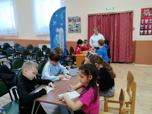 Рисуем зиму в Байряках