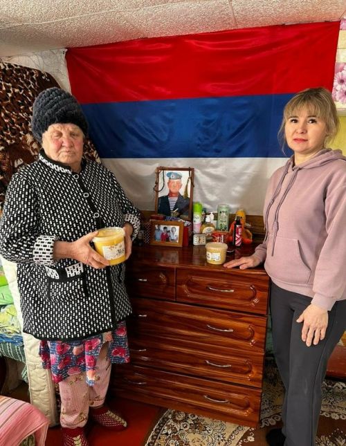 Волонтёры села Кряш-Буляк дарят тепло и заботу