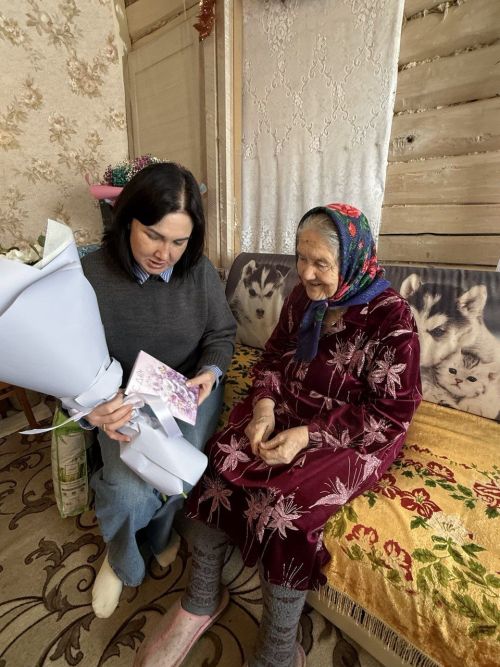Ачлык һәм мохтаҗлык кичереп, Ольга Галиәхмәт кызы Салихова 90 яшькә җитә