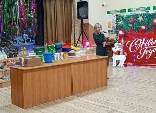 Новогодняя лотерея в Байряках: удача улыбнулась каждому