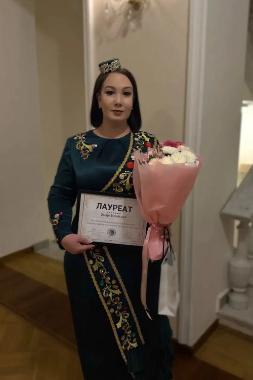 Гордость Ютазинского района: Энже Ильясова — в десятке лучших на Всероссийском фестивале