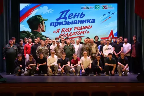 В Ютазинском районе проводили будущих защитников Отечества