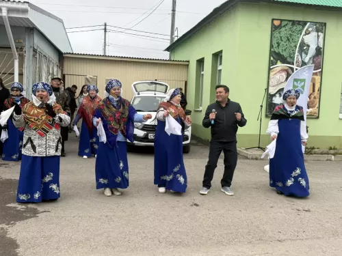 Сегодня в Ютазинском районе прошла первая осенняя ярмарка