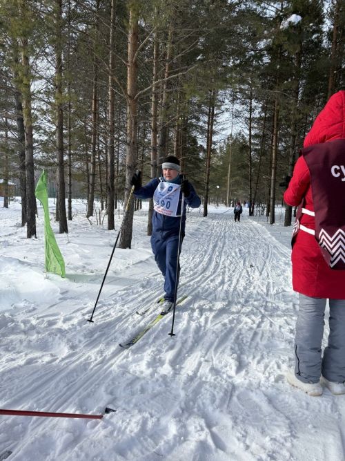 Ютазинцы  на «ЛыжнеРоссии-2026» по снежным трассам «Дубравушки»