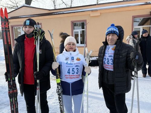 Ютазинцы  на «ЛыжнеРоссии-2026» по снежным трассам «Дубравушки»