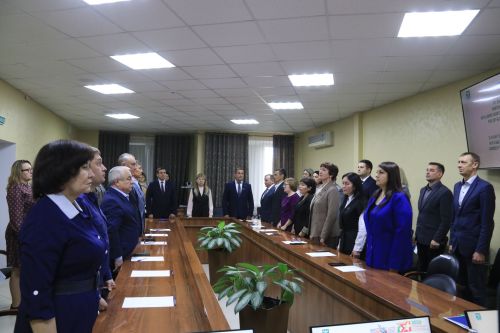 Состоялась очередное заседание районного совета