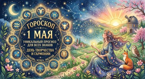 Гороскоп на 1 мая: день новых возможностей