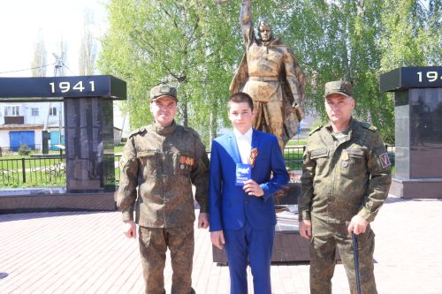 В сквере Победы прозвучала клятва юных сердец
