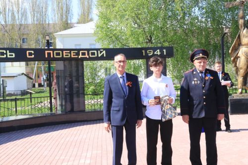 В сквере Победы прозвучала клятва юных сердец