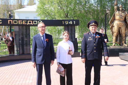 В сквере Победы прозвучала клятва юных сердец