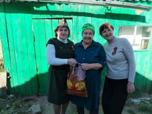 В селе Старые Уруссу прошла трогательная акция «Победный май»