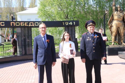 В сквере Победы прозвучала клятва юных сердец