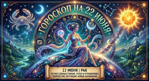 Гороскоп на 22 июня